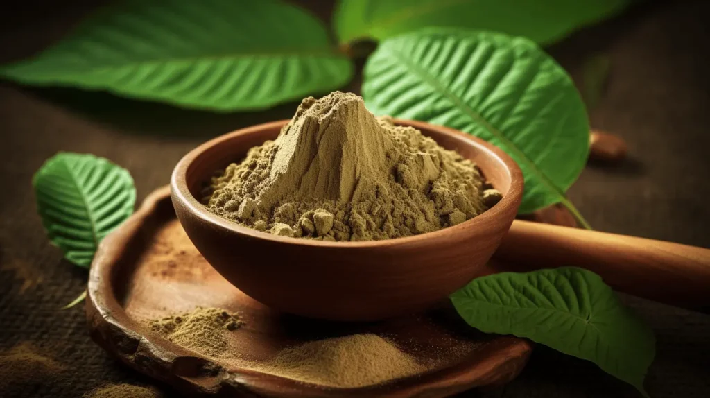 hnedy kratom ucinky